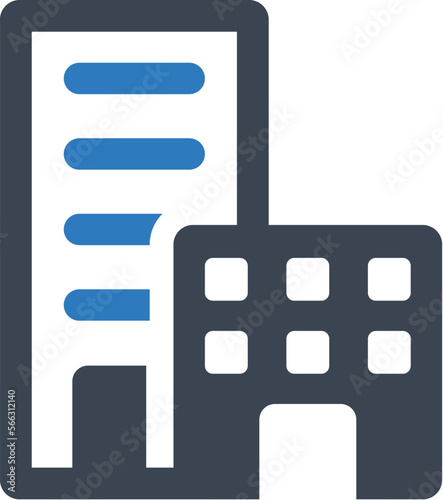 Company building icon