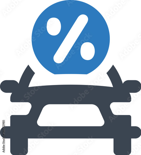 Car loan icon
