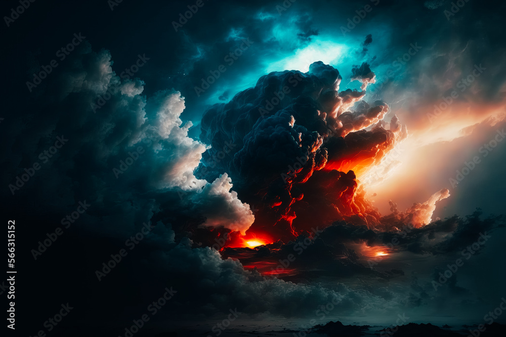 Images of clouds and dark skies, beautiful background Images of clouds and dark skies, beautiful background