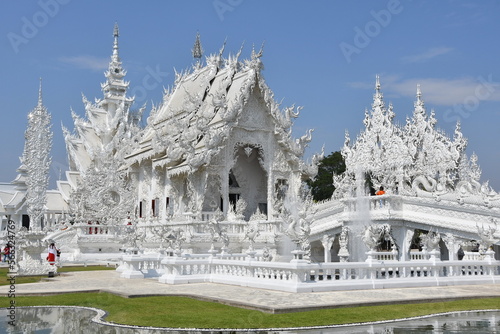 White temple in Chiang Rai