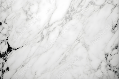 Plain white grey smooth marble background made with Generative AI technology 