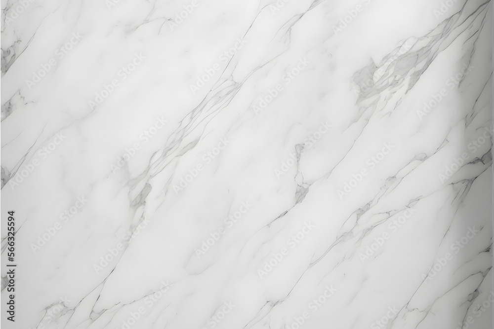 Obraz premium Plain white grey smooth marble background made with Generative AI technology 