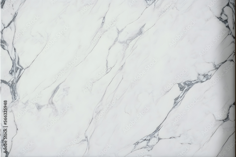 Obraz premium Plain white grey smooth marble background made with Generative AI technology 