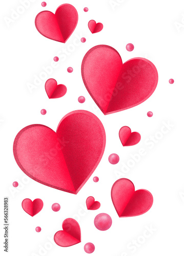 valentine hearts background
