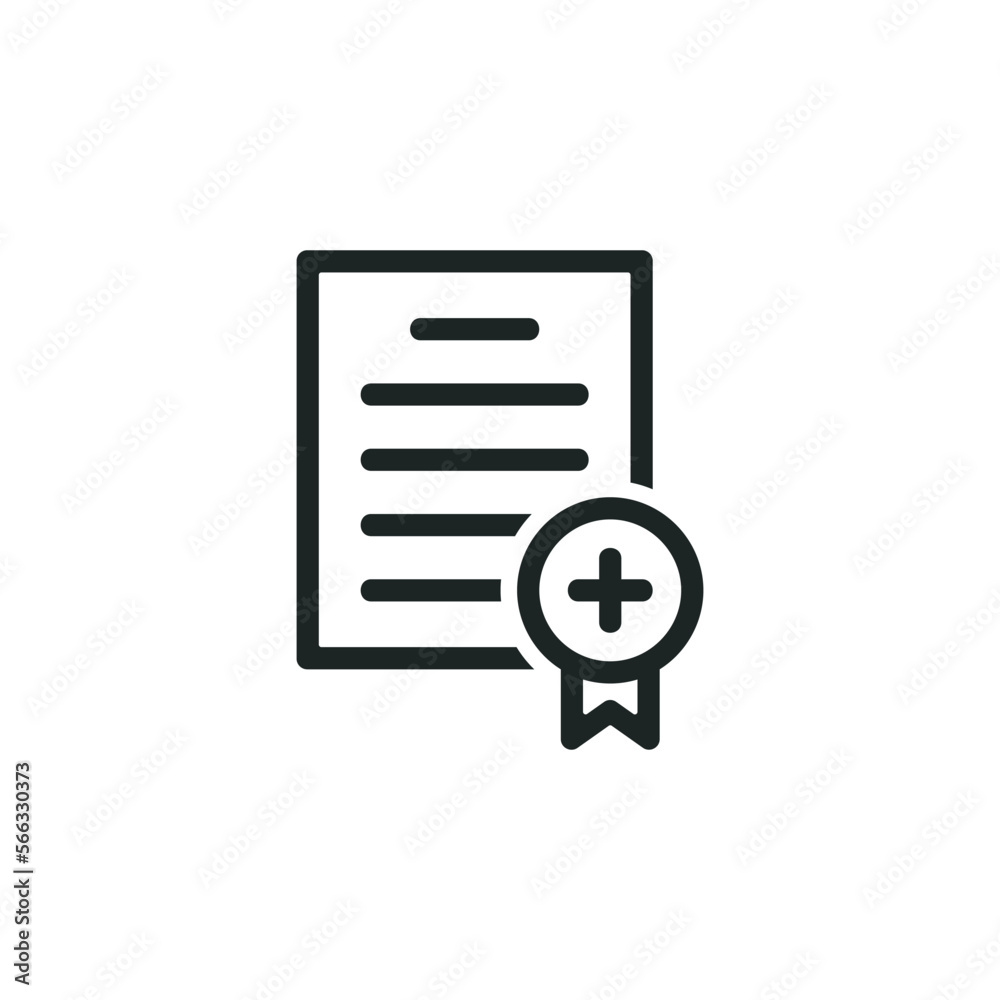Extended license icon isolated on white background Extended license icon isolated on white background