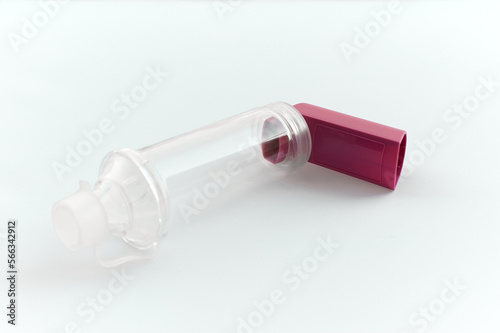 Fotografija Lung medication with corticosteroids for asthma or COPD