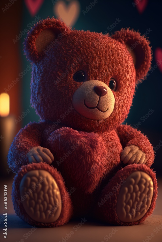 Cute Valentine Teddy Bear Cute Valentine Teddy Bear