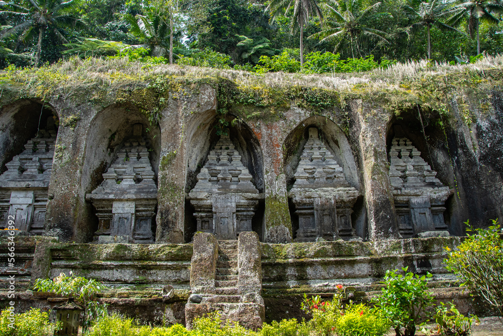 The Royal Tombs of Gunung Kawi on the Indonesian island of Bali