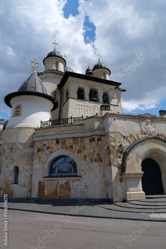 Zverinets Caves and Archangel Mykhail Monastery in Kyiv city, Ukraine photo