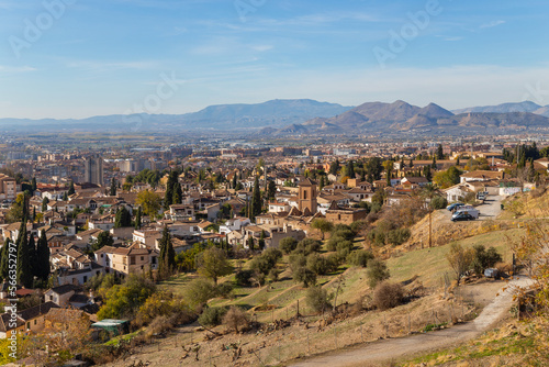 city of Granada in Andalusia