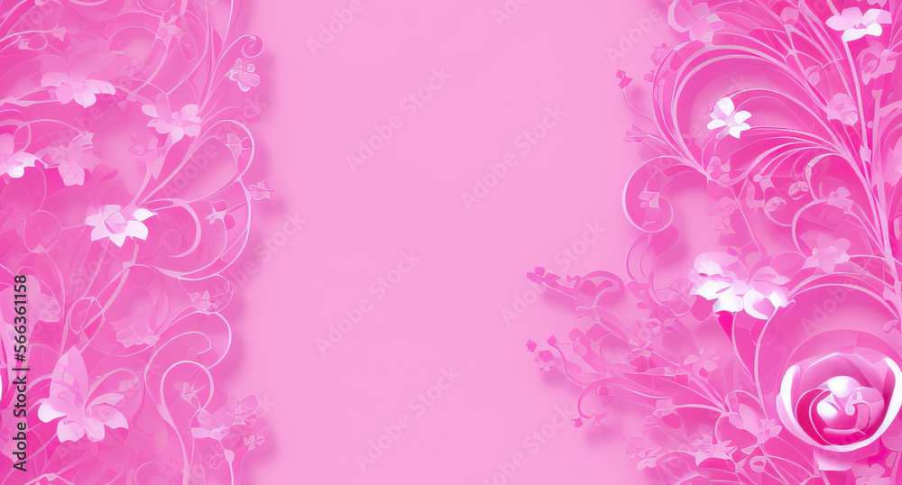 floral ornate pink wallpaper for home interior classic decorations background bedroom interior seamless tileable pattern generative ai floral ornate pink wallpaper for home interior classic decorations background bedroom interior seamless tileable pattern generative ai