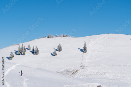 Winterliche Berglandschaft im steirischen Almenland © Patrick