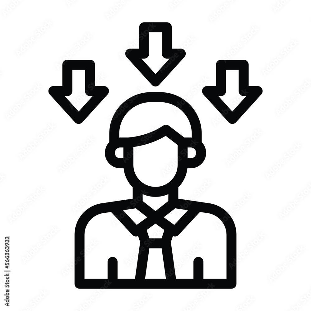 pressure line icon illustration vector graphic pressure line icon illustration vector graphic