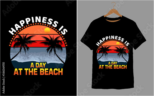 HAPPINESS IS A DAY AT THE BEACH