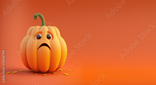 Cute Cartoon Jack o' lanter...