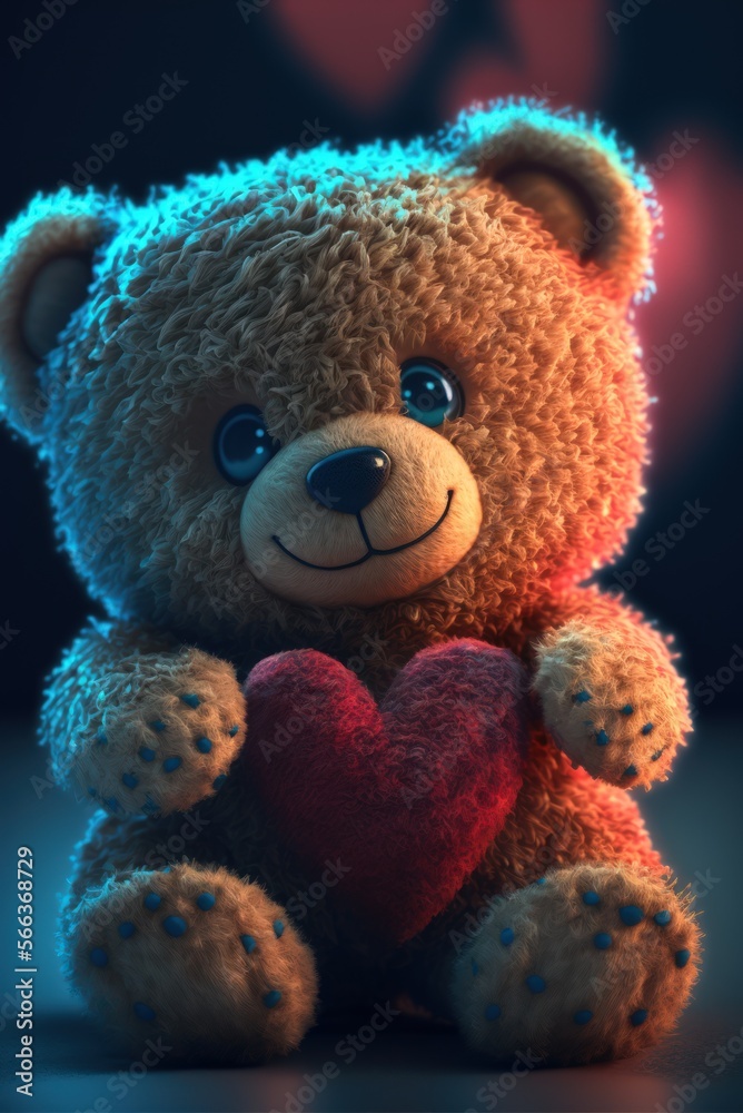 Cute Valentine Teddy Bear Cute Valentine Teddy Bear