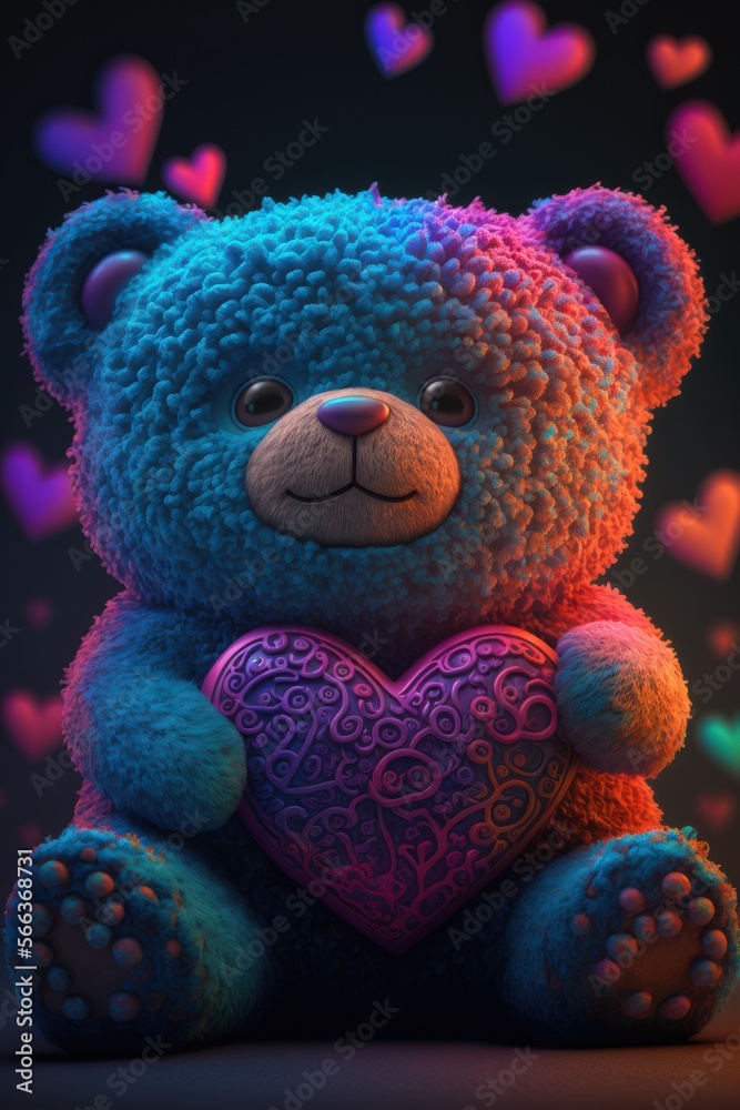 Cute Valentine Teddy Bear Cute Valentine Teddy Bear