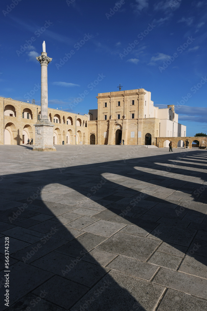 Sanctuary of  Basilica Santa Maria di Leuca, Puglia, Italy, Europe