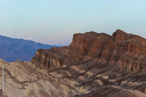 Zabriskie Point in Death Valley National Park, California