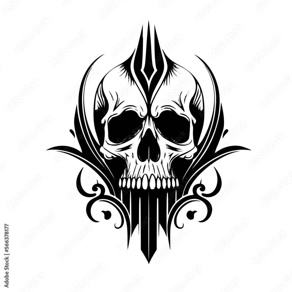 Evil skull Evil skull
