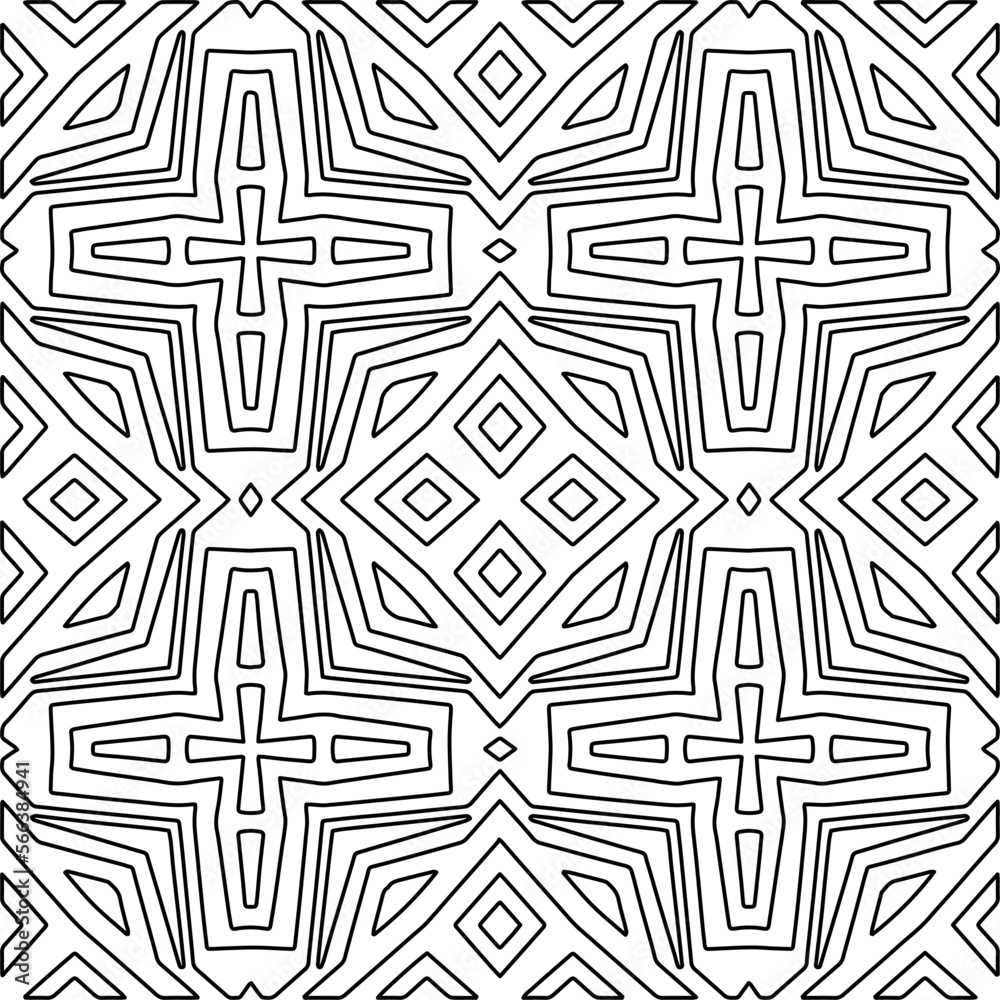 Stylish texture with figures from lines.
Abstract geometric black and white pattern for web page, textures, card, poster, fabric, textile. Monochrome graphic repeating design. Stylish texture with figures from lines.
Abstract geometric black and white pattern for web page, textures, card, poster, fabric, textile. Monochrome graphic repeating design.