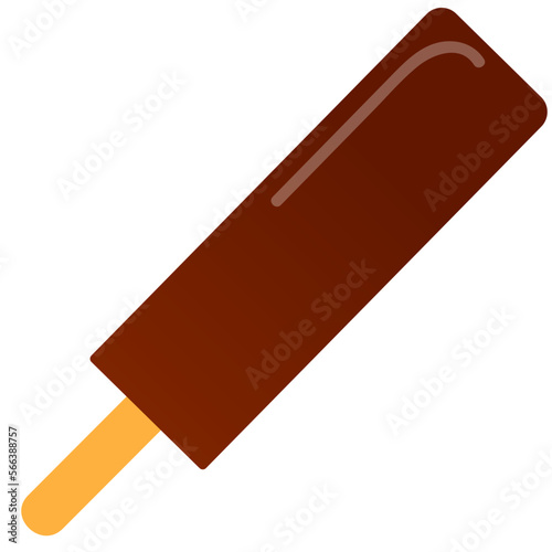 Ice Cream Sundae Illustration 