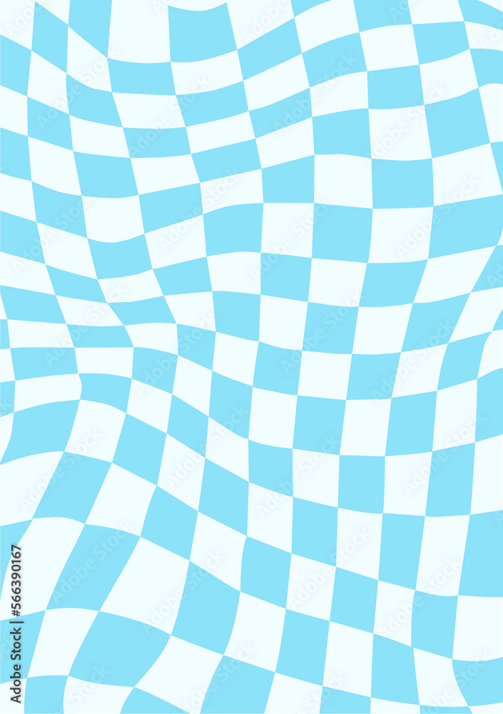 Retro Groovy Chess Hippie Background. Y2k Style 90s. Retro Groovy Chess Hippie Background. Y2k Style 90s.