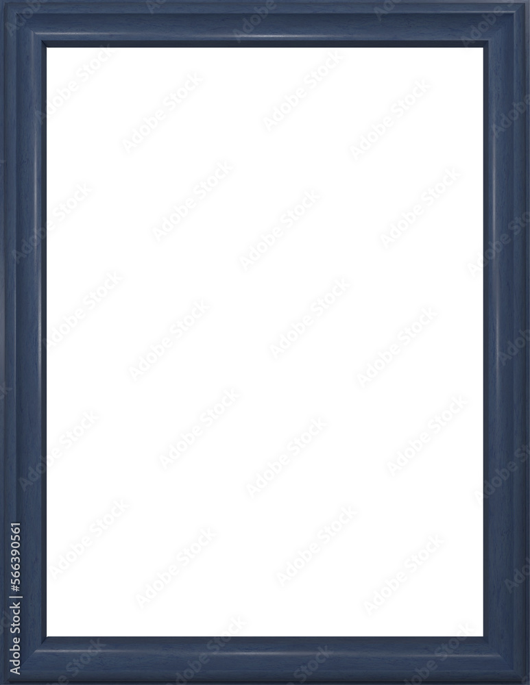 .\A png illustration of a picture frame in the beak molding style. A Navy blue color .\A png illustration of a picture frame in the beak molding style. A Navy blue color