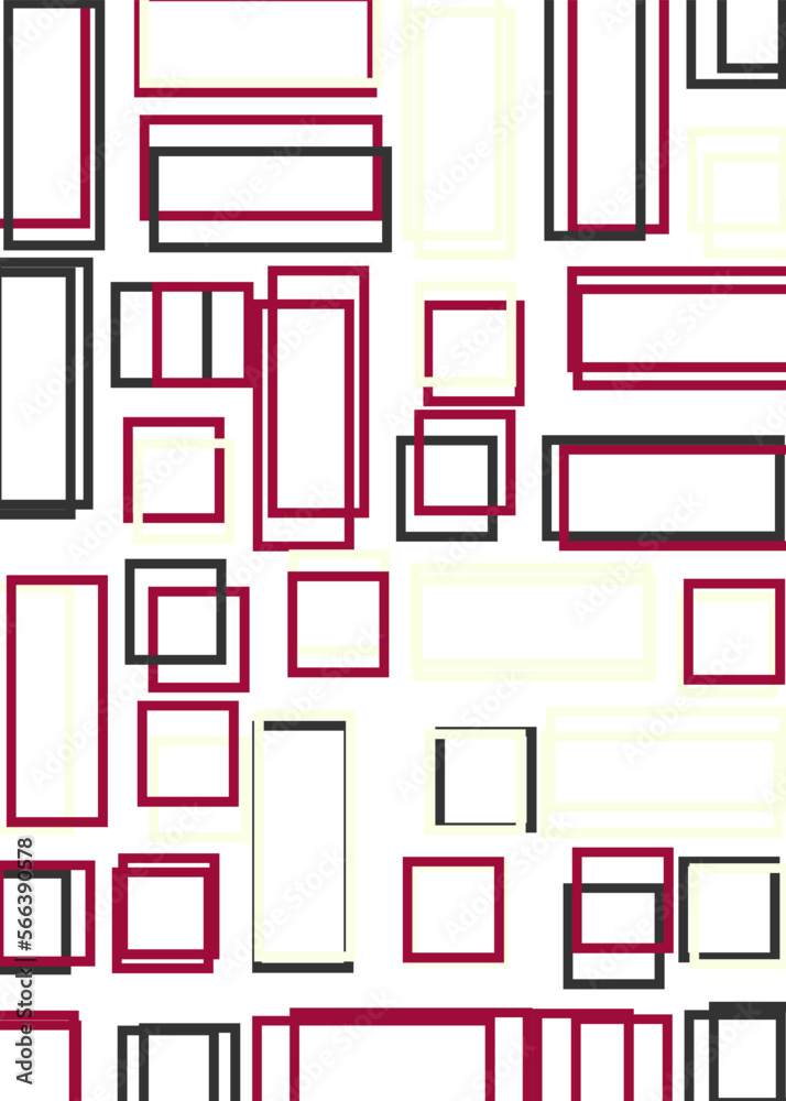 Offset Quads generative art background art illustration Offset Quads generative art background art illustration