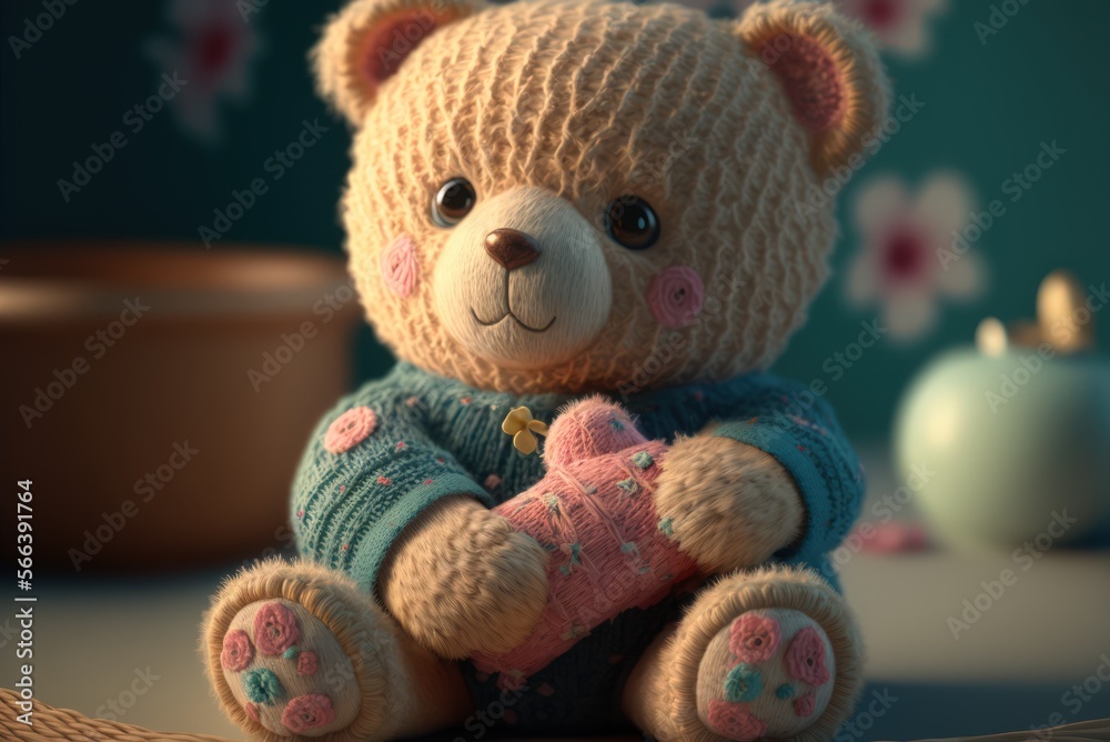 Cute Valentine Teddy Bear Cute Valentine Teddy Bear