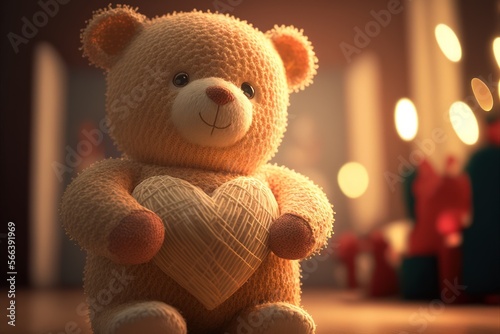 Valentine Teddy Bear © Mike Walsh