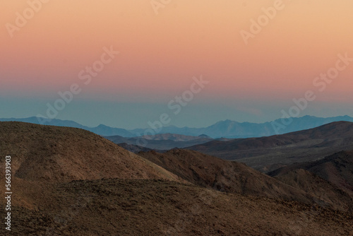 Dante's View Sunset at Death Valley National Park, California © ineffablescapes