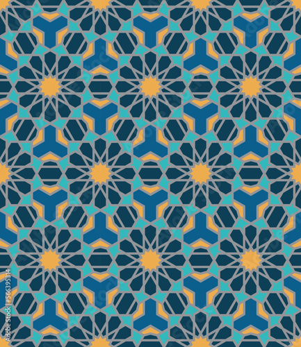 Photography Seamless geometric pattern