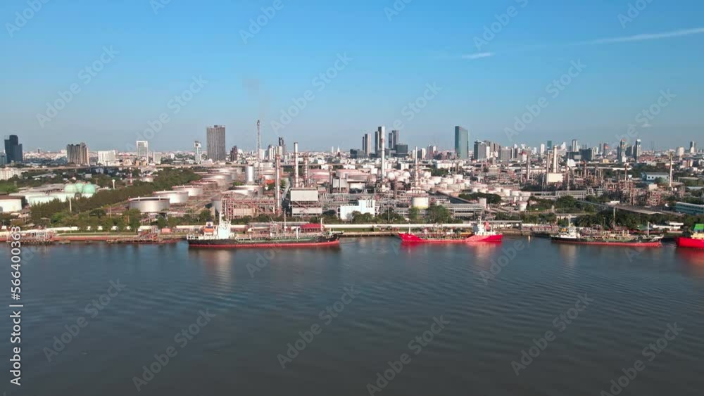 Oil refinery and Petrochemical plant Bangkok, Thailand Oil refinery and Petrochemical plant Bangkok, Thailand