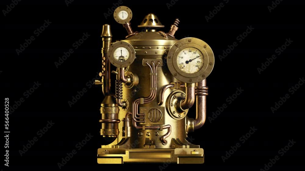 Steampunk steam engine Steampunk steam engine