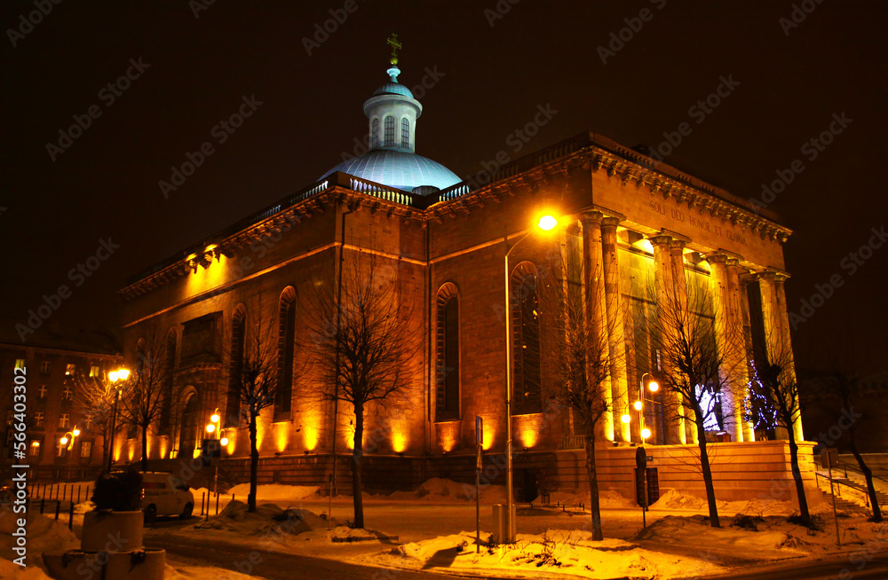 Cathedral of Christ the King (Archikatedra Chrystusa Krola) in Katowice, Poland