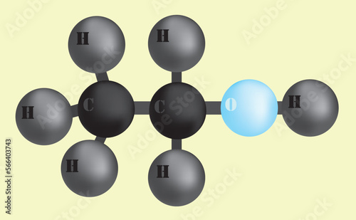 chemical formula of ethyl alcohol