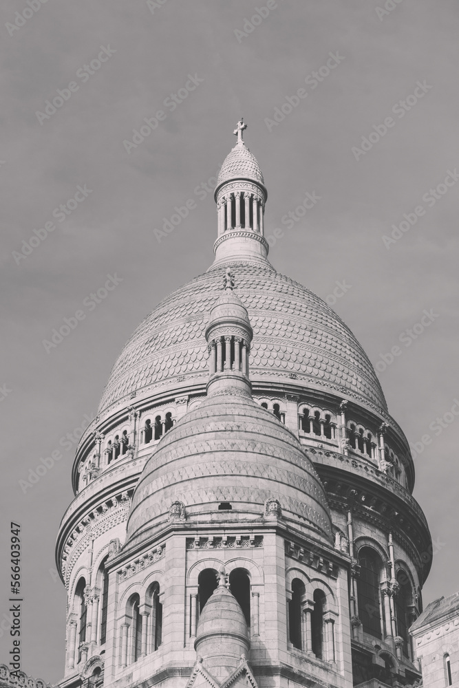 Photo The Basilica of the Sacred Heart in Paris 