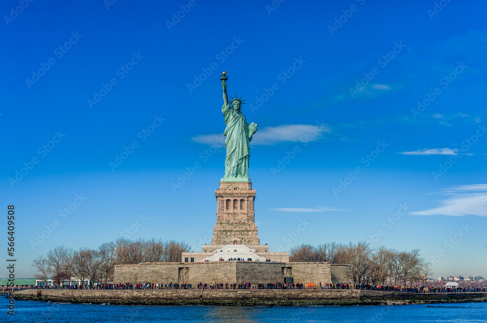 Obraz premium Statue of Liberty on Liberty Island. USA.