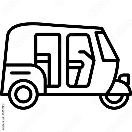 Rickshaw Icon