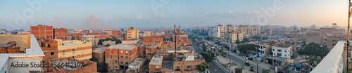 Giza Pyramids from Downtown