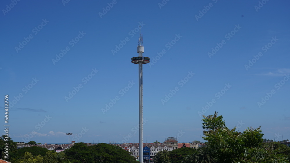 MALACCA Menara Taming Sari Tower. Malacca City is the capital city of the Malaysian state of Malacca
MALACCA Menara Taming Sari Tower. Malacca City is the capital city of the Malaysian state of Malacca