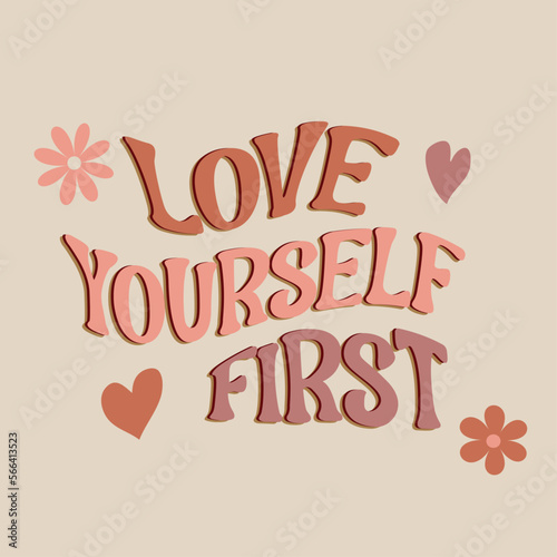 love yourself first, valentine, self love,hippie inspired