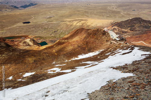 Peak of Chacaltaya, Laâ€ Paz, Bolivia photo