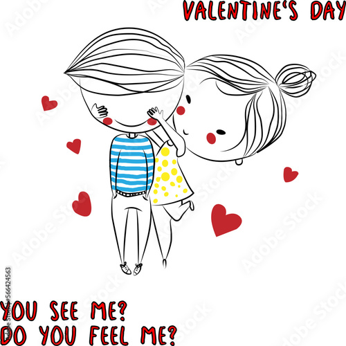 Valentine's day sincerely lovers day