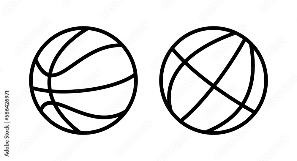 Basketball icon vector illustration. Basketball ball sign and symbol Basketball icon vector illustration. Basketball ball sign and symbol