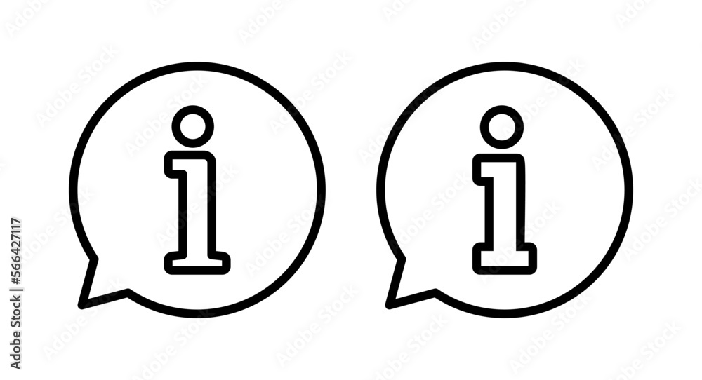 Info sign icon vector illustration. about us sign and symbol. Faq icon Info sign icon vector illustration. about us sign and symbol. Faq icon