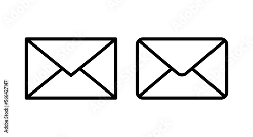 Mail icon vector illustration. email sign and symbol. E-mail icon. Envelope icon