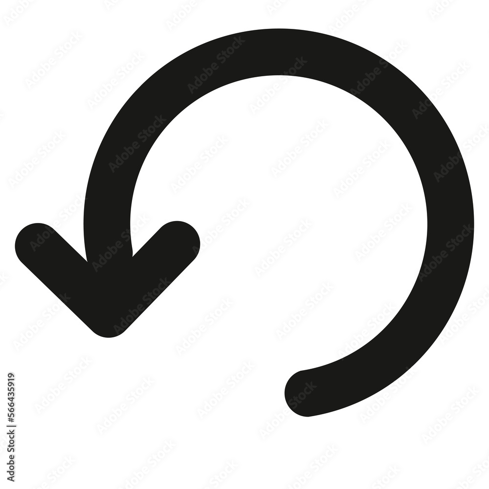 rotate icon isolated rotate icon isolated