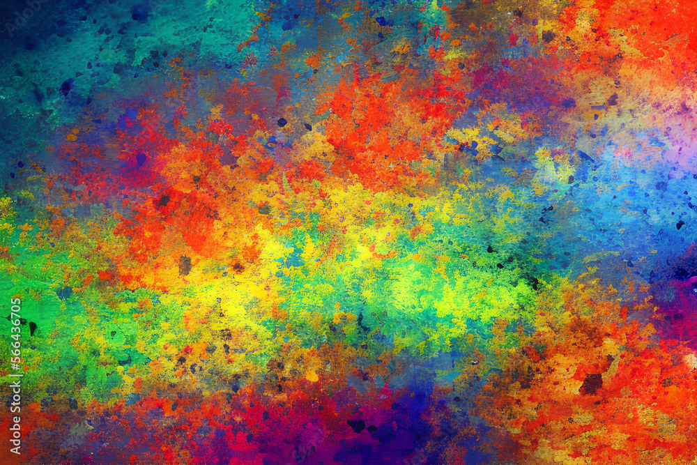 abstract colorful background Generative AI